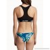 Akela Surf Pura Racerback Bikini Top Swimwear Patterned Green B072Z1Y5X5